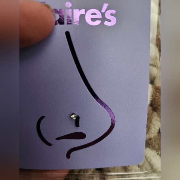 Nose Stud- Diamond Bone Stud- Piercing NWT (*free Add On) - Picture 3 of 7